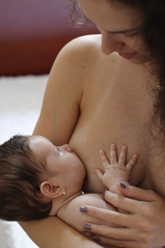 Breastfeeding with implants
